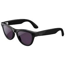 RAY-BAN META SKYLER PARLAK SİYAH TRANSITIONS AMETİST CAM (2.NESİL) RW4010