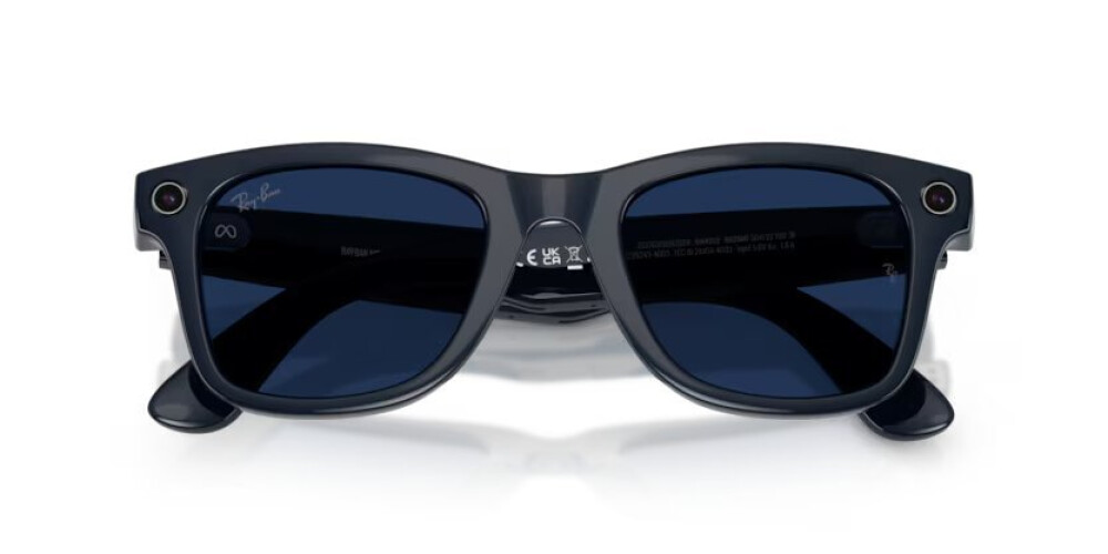 RAY-BAN | META WAYFARER (2. NESİL) - PARLAK KOZMİK MAVİ KARARAN SAFİRCAM