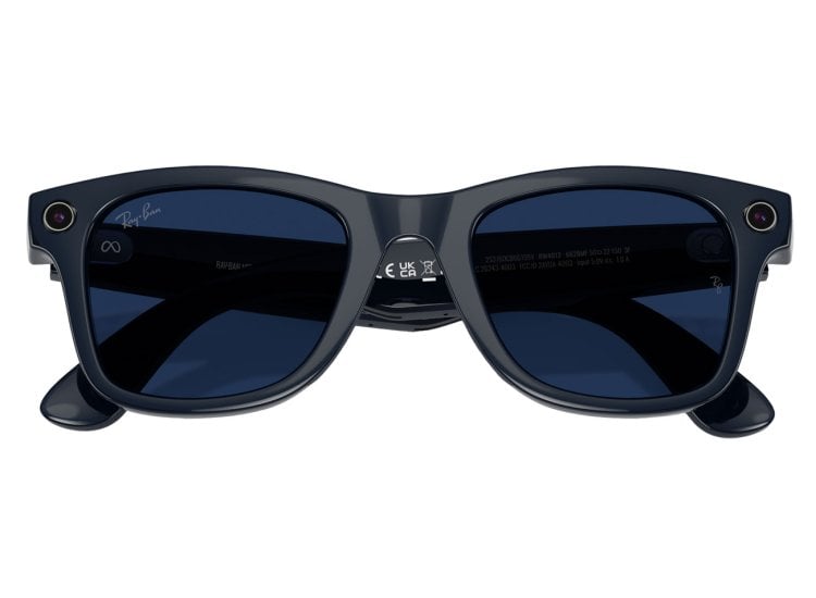 RAY-BAN | META WAYFARER (2. NESİL) - PARLAK KOZMİK MAVİ KARARAN SAFİRCAM SİZE 50