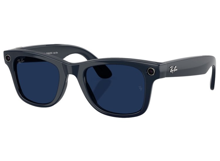 RAY-BAN | META WAYFARER (2. NESİL) - PARLAK KOZMİK MAVİ KARARAN SAFİRCAM SİZE 50