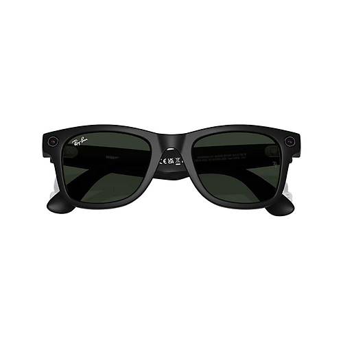 Ray-Ban Meta Wayfarer Akıllı Gözlük Mat Siyah Şeffaf Grafit Yeşil Transitions Cam Rengi RW4006