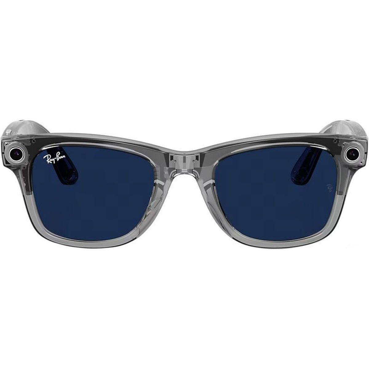 Ray Ban Meta Wayfarer Gen 2 RW4012 50 Beden Transparan Gri -Transitions Safir Mavi
