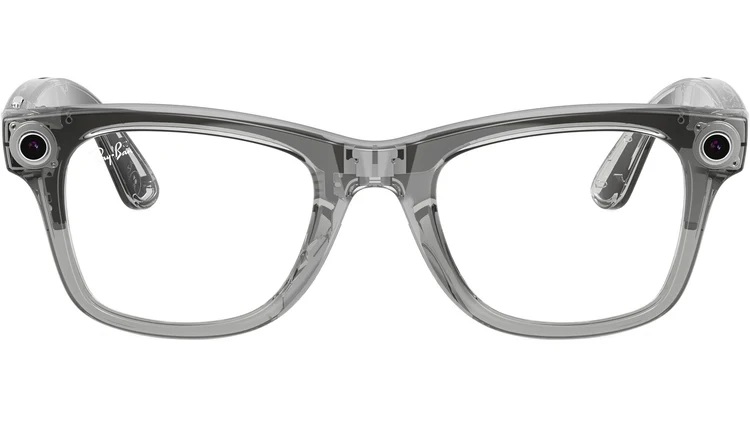 Ray Ban Meta Wayfarer Gen 2 Transparan Gri -Transitions Safir Mavi 6840MF53