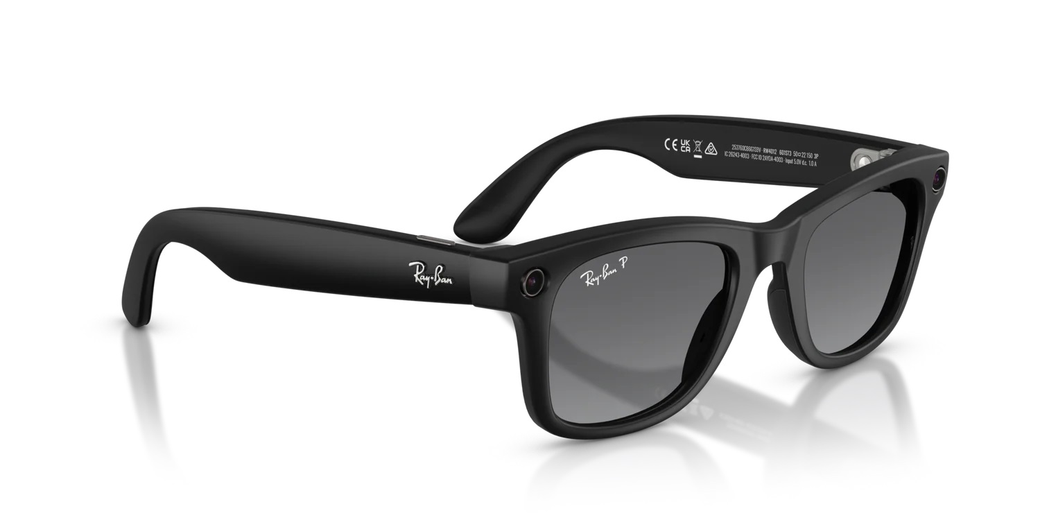 RAY-BAN META WAYFARER GEN2 AKILLI GÖZLÜK RW4012 MAT SİYAH DEGRADE GRAFİT AKILLI GÖZLÜK