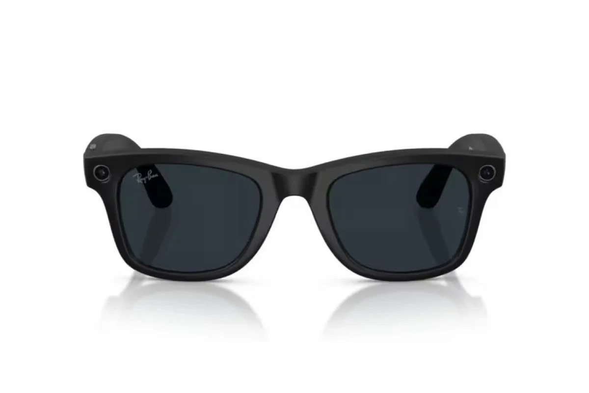 RAY-BAN META WAYFARER MAT SİYAH ŞEFFAF CAM (2.NESİL) RW4012