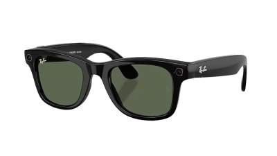 RAY-BAN META WAYFARER MAT SİYAH KARARAN TRANSITIONS YEŞİL CAM (2.NESİL) RW4012