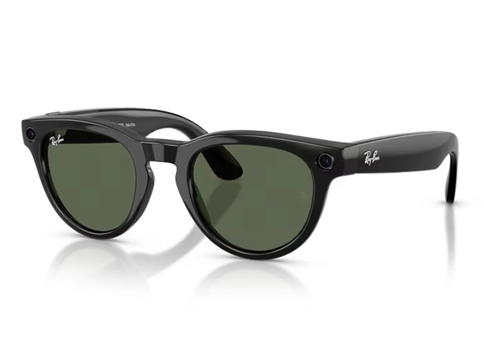 RAY-BAN META WAYFARER PARLAK SİYAH ŞEFFAF TRANSITIONS YEŞİL CAM SİZE 50 (2.NESİL) RW 4013