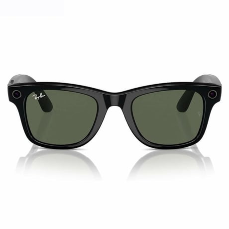 RAY-BAN WAYFARER 2. NESİL SHINY BLACK G15 GREEN