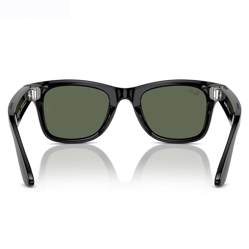RAY-BAN WAYFARER 2. NESİL SHINY BLACK G15 GREEN