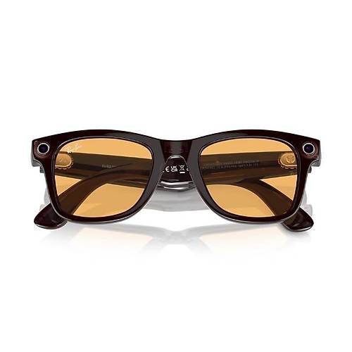 RAYBAN META WAYFARER AKILLI GÖZLÜK TRANSITIONS SAFFRON YELLOW