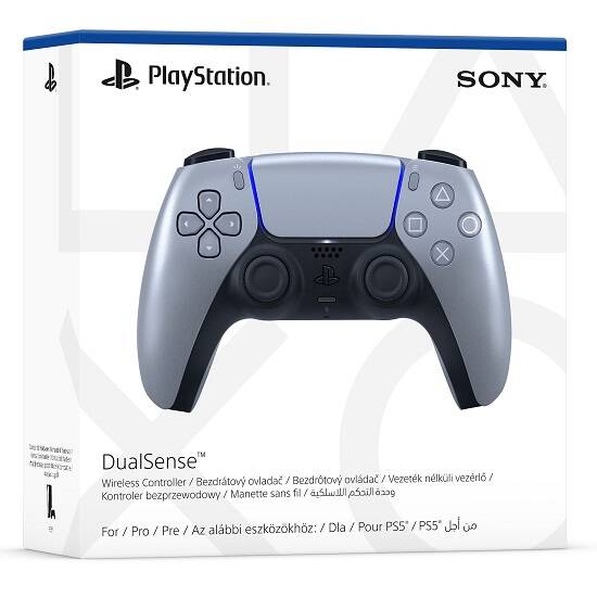 SONY PLAYSTATİON 5 DUALSENSE WİRELESS CONTROLLER STERLİNG SİLVER