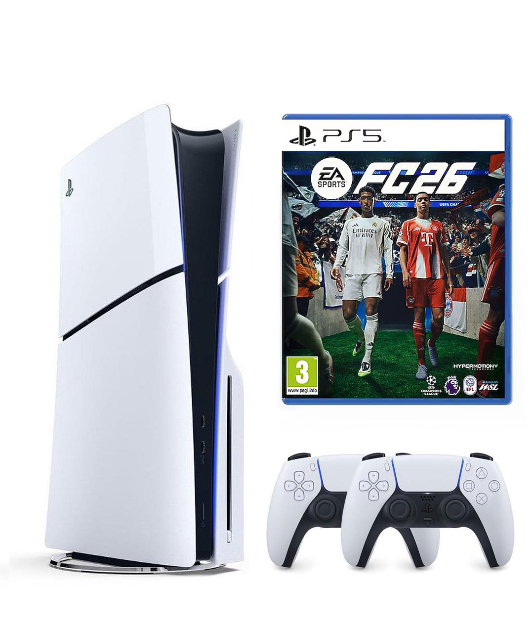 SONY PLAYSTATİON 5 PS5 SLIM CD Lİ + 2.KOL + FC 26 OYUNU