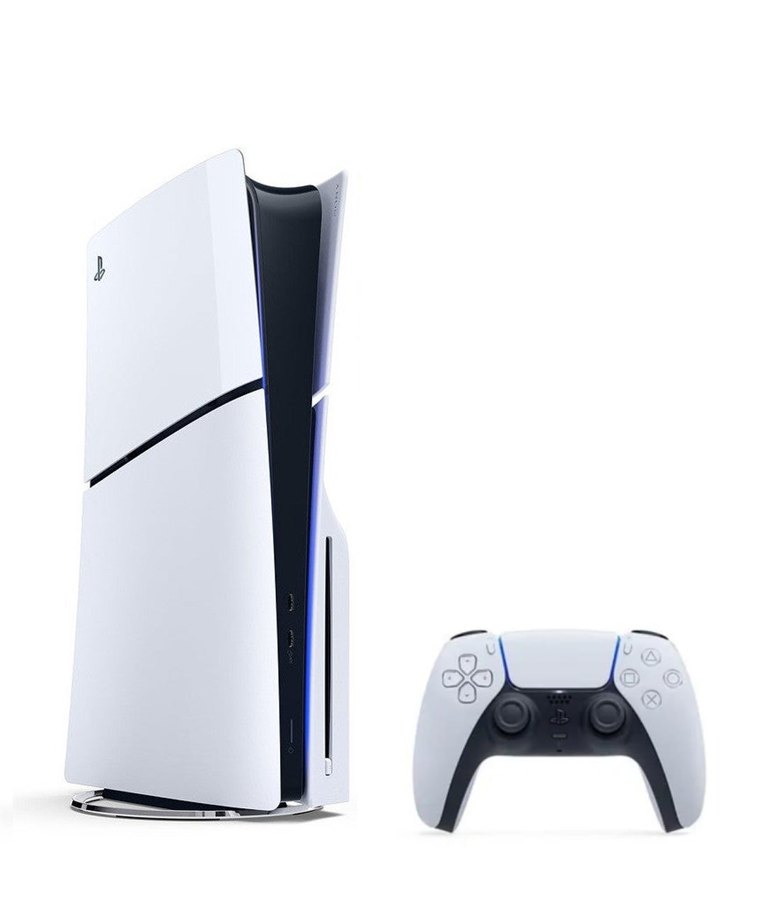 Sony Playstation 5 Slim 1 TB Cd li Oyun Konsolu + 2.KOL + GTA 5 + FC 26