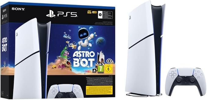 SONY PLAYSTATİON 5 SLİM DİGİTAL + ASTRO BOT BUNDLE OYUN KONSOLU İTHALATÇI GARANTİLİ