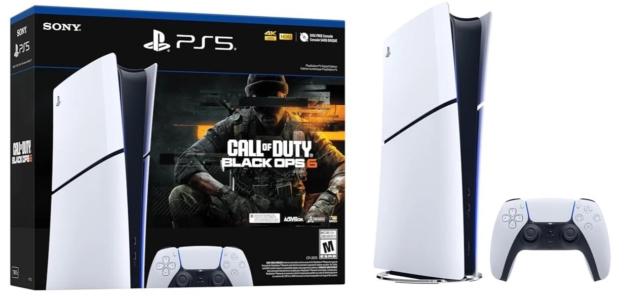 SONY PLAYSTATİON 5 SLİM DİJİTAL CALL OF DUTY BLACK OPS 6 BUNDLE PAKET ( İTHALATÇI GARANTİLİ )
