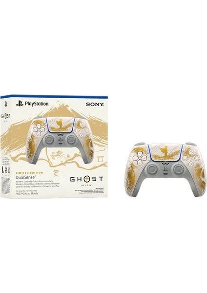 Sony Playstation Dualsense Ghost Of Yotei Gold Edition Sınırlı Sürüm (Bilkom Garantili)