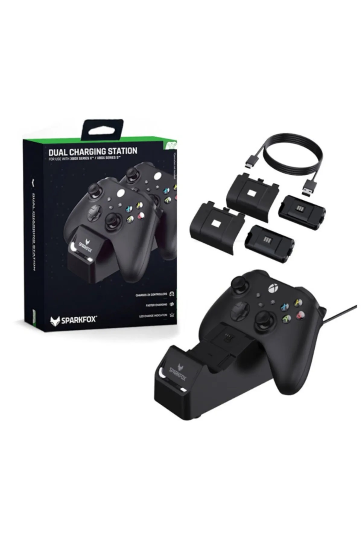 SparkFox Xbox Series X Şarj İstasyonu