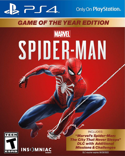 SPİDERMAN YENİ GAME OF THE YEAR EDİTİON PS4 OYUN