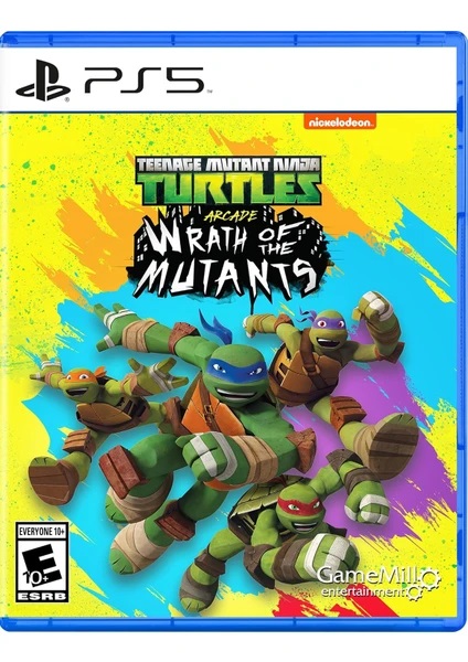 TEENAGE MUTANT NİNJA TURTLES: WRATH OF THE MUTANTS PS5 OYUN