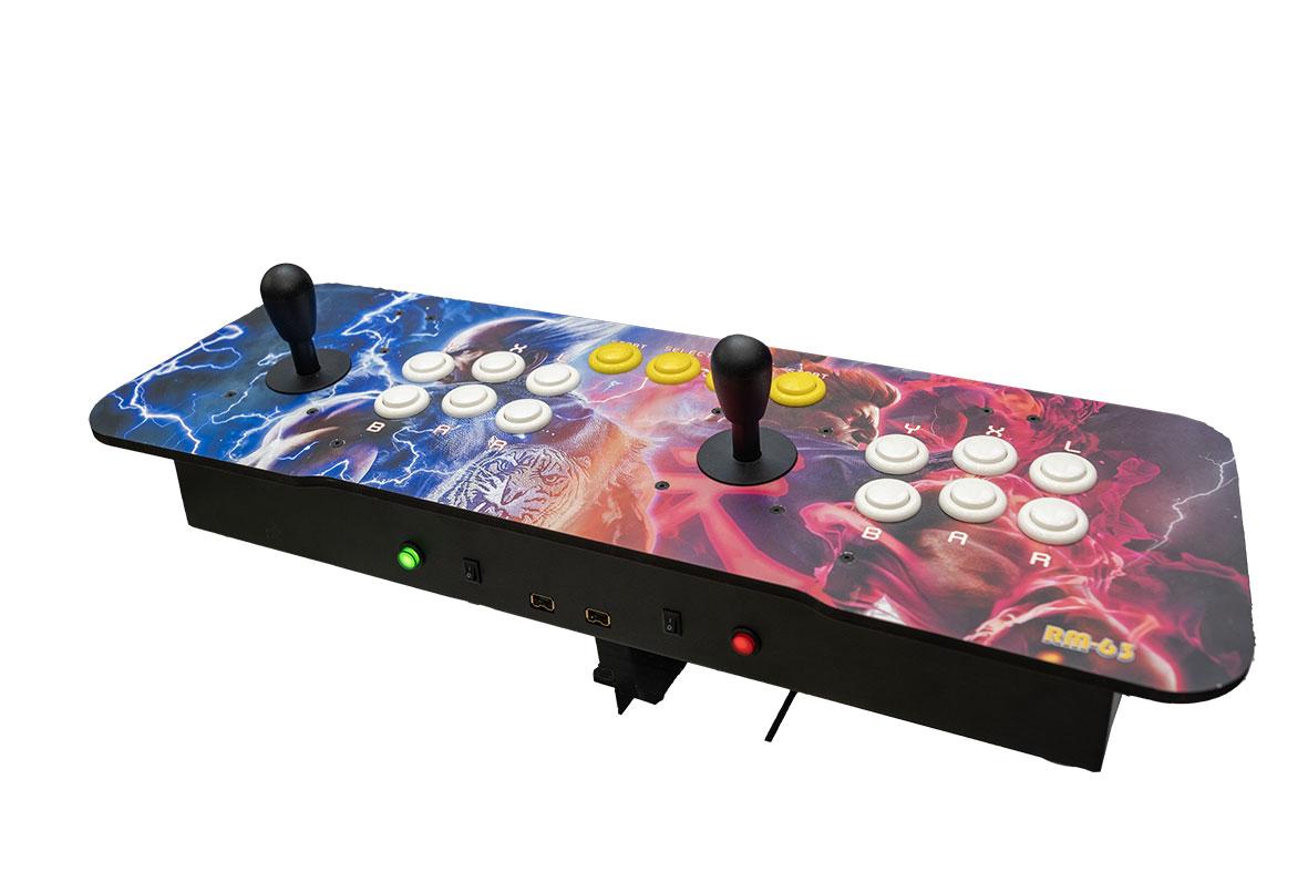 TEŞHİR ARCADE STİCK TV OYUN KONSOLU EV TİPİ PANDORA BOX RETRO 6 SAGA 3D FULL