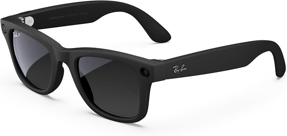 Teşhir Ray Ban Meta Gen2 Wayfarer Mat Siyah Polarize Cam Size 50