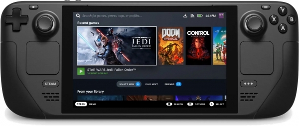 TEŞHİR STEAM DECK 64 GB TAŞINABİLİR OYUN KONSOLU