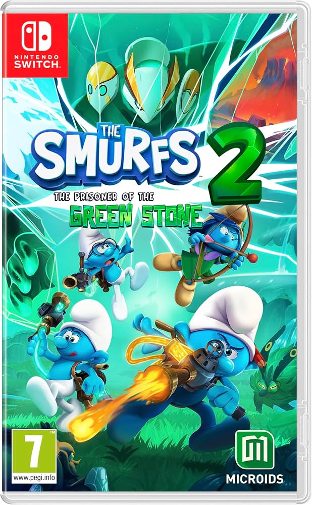 The Smurfs 2 The Prisoner of the Green Stone Nintendo Switch Oyunu