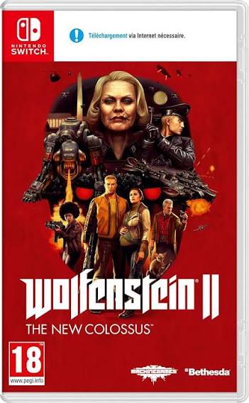 Wolfenstein II: The New Colossus Nintendo Switch Oyunu