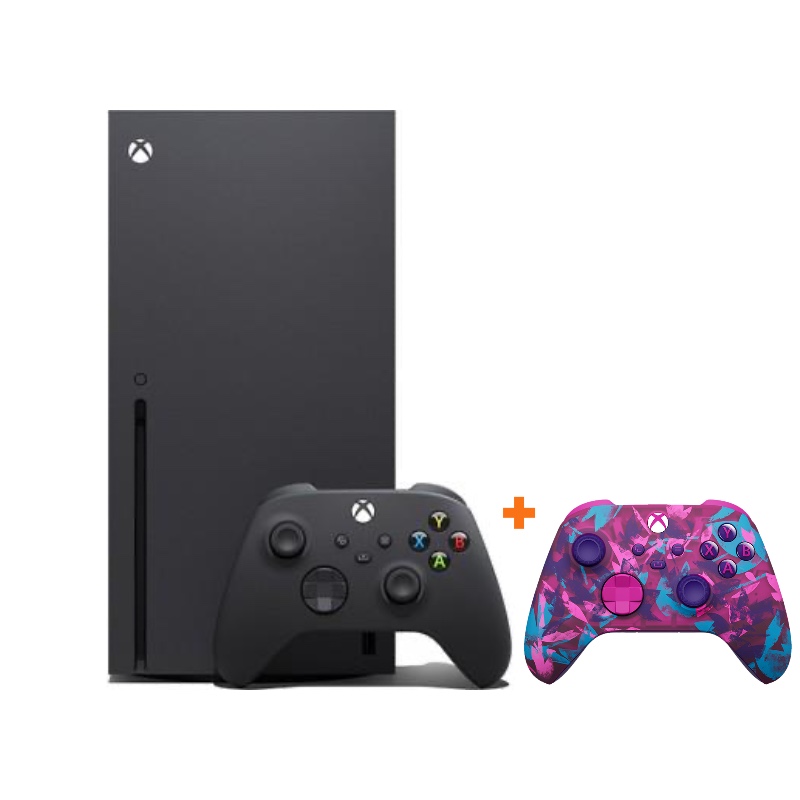 Xbox Series X Siyah 1 TB SSD Oyun Konsolu (ithalatçı Garantili) + Microsoft Xbox Series 9. Nesil Heart Breaker Special Edition 2.Kol