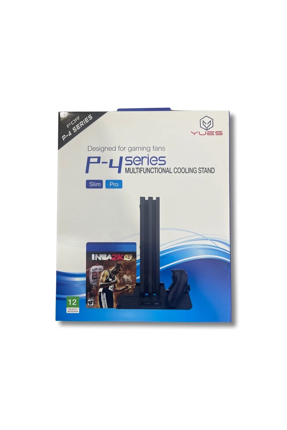 YUES PS4 MULTİ FONKSİYONEL STAND FANLI OYUN STAND ŞARJ STANDI
