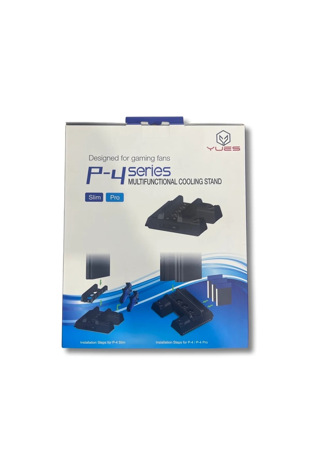 YUES PS4 MULTİ FONKSİYONEL STAND FANLI OYUN STAND ŞARJ STANDI