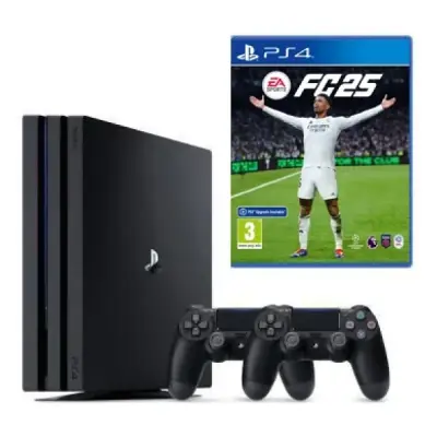 **TEŞHİR** SONY PS4 PRO 1TB 4K + 2.KOL + FC 25 BUNDLE PAKET