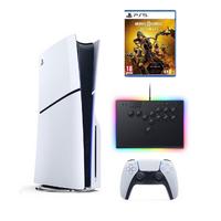 SONY PS5 PLAYSTATİON 5 SLİM CD Lİ 1TB KONSOL  +  RAZER KİTSUNE ARCADE KONTROL + MORTAL KOMBAT 11 ULTIMATE PS5 OYUN
