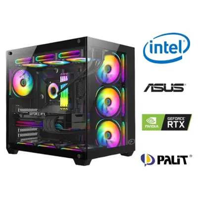 İNTEL CORE İ5 12400F+16GB RAM+512GB M2+RTX 4060 OYUNCU BİLGİSAYARI
