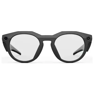 2.EL OAKLEY META HSTN BLACK CLEAR LENS/00W8002