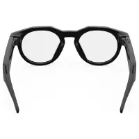2.EL OAKLEY META HSTN BLACK CLEAR LENS/00W8002