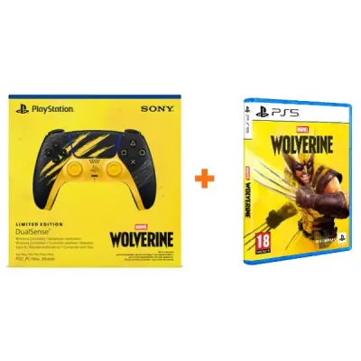 PS5 Wolverine Özel Edisyon Oyun ve Kontrol Paketi
