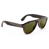 Ray-Ban Meta (Gen 3) Aviator Transp. Umber-Trs Jade 54 Benden 6912JD54