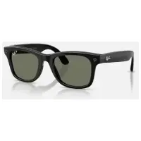 Ray-Ban Meta Wayfarer 3. Nesil Gözlük Parlak Siyah Geçişli Gri Lens