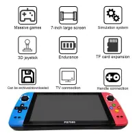 PS7000 RETRO OYUN KONSOLU 16GB 7İNC EKRAN HD 3000 OYUNLU