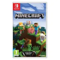 NİNTENDO SWİTCH OLED NEON RED/NEON BLUE OYUN KONSOLU +  MINECRAFT NINTENDO SWITCH OYUN