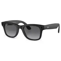 RAY-BAN META WAYFARER SUNGLASSES İN BLACK AND GRAPHİTE