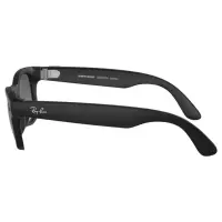 RAY-BAN META WAYFARER SUNGLASSES İN BLACK AND GRAPHİTE