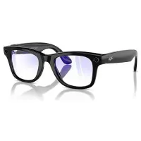 Ray-Ban Meta Wayfarer Akıllı Gözlük Siyah Şeffaf Mavi Işık Filtreli
