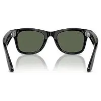 Ray-Ban Meta Wayfarer Akıllı Gözlük Parlak Siyah G15 Yeşil RW4008