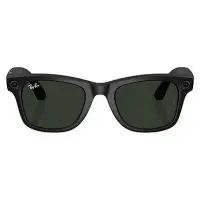 Ray-Ban Meta Wayfarer Akıllı Gözlük Mat Siyah Şeffaf Grafit Yeşil Transitions Cam Rengi RW4006