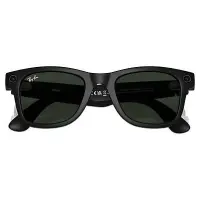 Ray-Ban Meta Wayfarer Akıllı Gözlük Mat Siyah Şeffaf Grafit Yeşil Transitions Cam Rengi RW4006