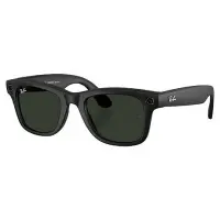 Ray-Ban Meta Wayfarer Akıllı Gözlük Mat Siyah Şeffaf Grafit Yeşil Transitions Cam Rengi RW4006
