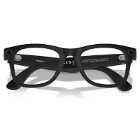 Ray-Ban Meta Wayfarer Akilli Gozluk Mat Siyah Seffaf RW4006