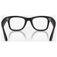 RAY-BAN META WAYFARER MAT SİYAH ŞEFFAF CAM (2.NESİL) RW4012